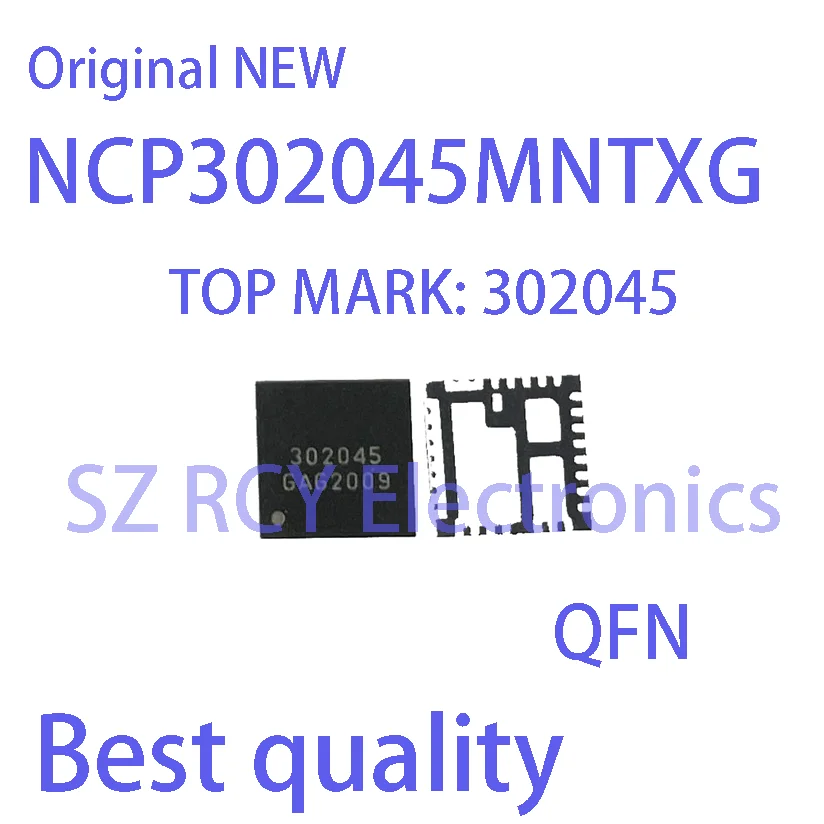 (2-10 PCS)NEW NCP302045MNTXG NCP302045MN NCP302045 TOP MARK 302045 QFN mosfet Integrated driver IC Chip electronic