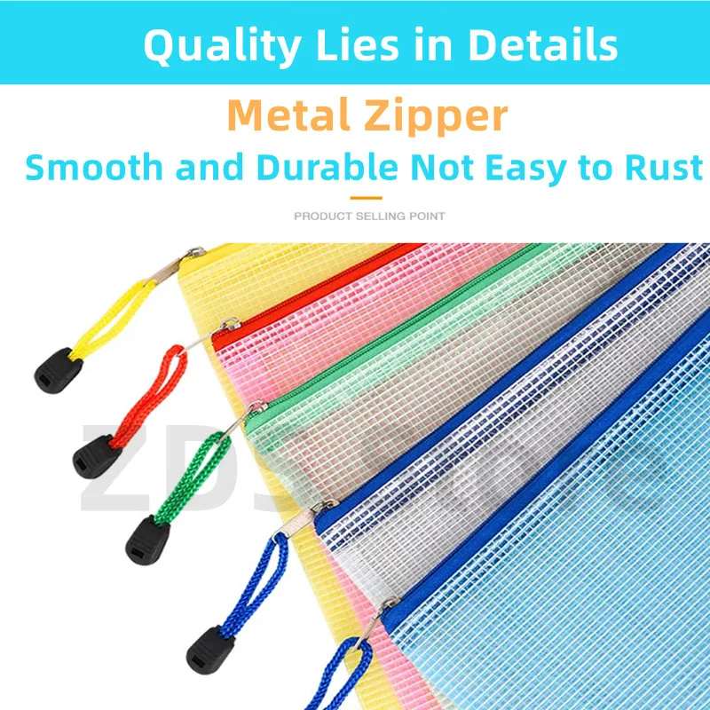 A4 Specification10PCS Large Capacity Waterproof storage Document Bag