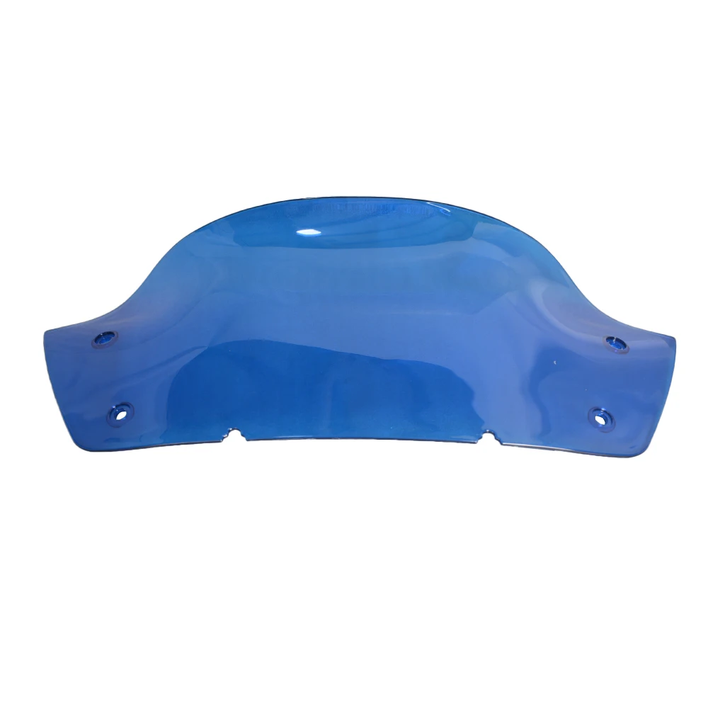 

Motorcycle New 4mm PC 9inch Wave Windshield Colorful Windscreen for Harley Touring SG 2024up and 2023 CVO Street Glide