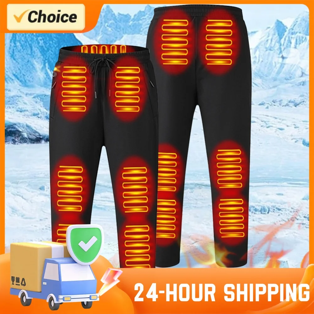 Winter Thermal Hiking Pants 12 Heating Areas Underwear USB Electric Heated Pants Ski Wear Heater Sports Thermal Pants Жилет 발열바지