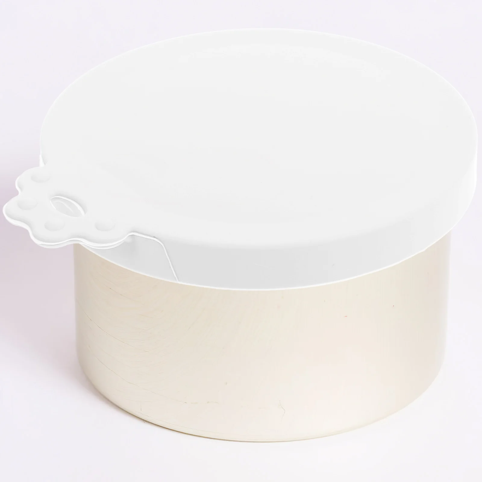 

3pcs Silicone Sealed Bottle Cap Can Saver Lid White Reusable Food Storage Covers Dog Cat Pet Lids Kitchen Bar Supplies