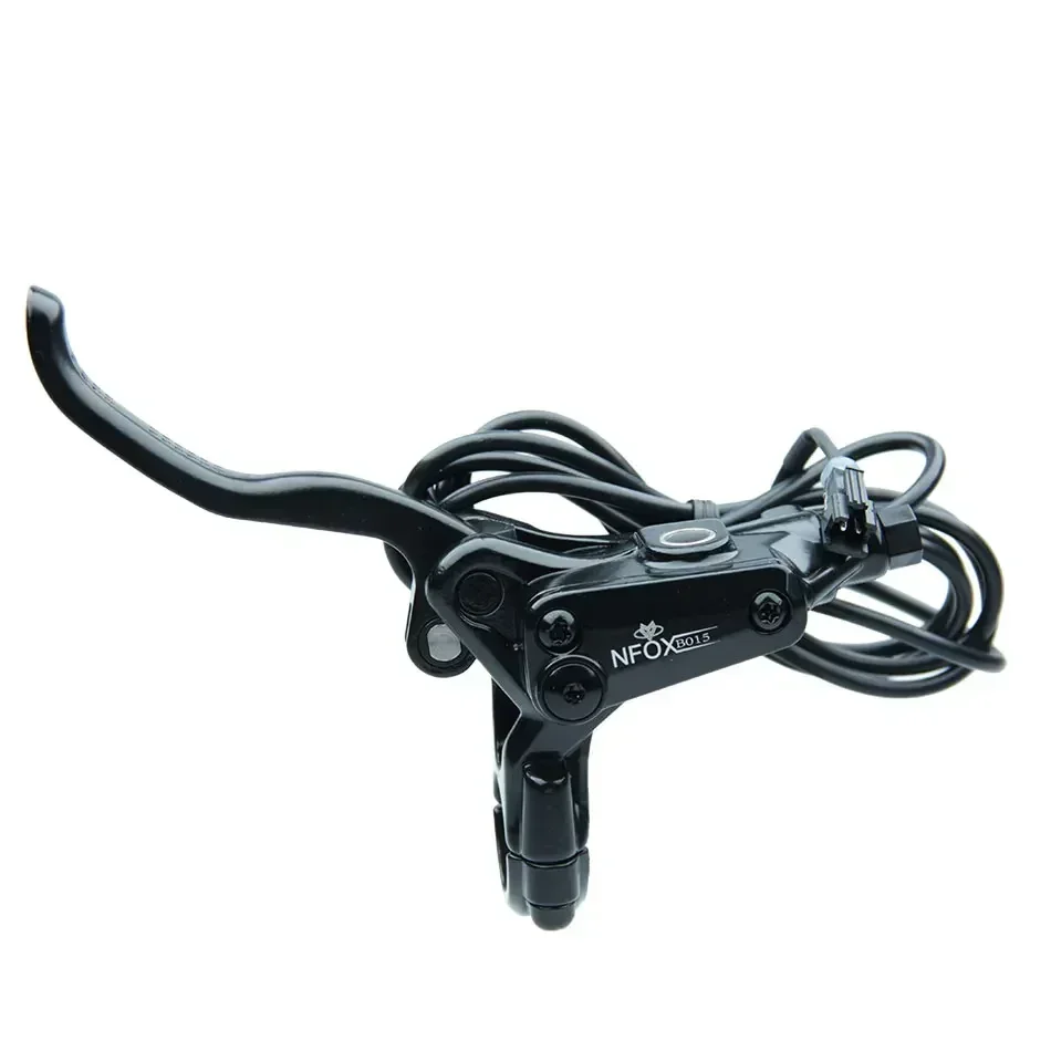 NFOX B015 4-zuiger schijf hydraulische rem E-bike opvouwbare mountainbike fiets uitschakelen zwart rood 160 180 203 roto splitbuis nieuw