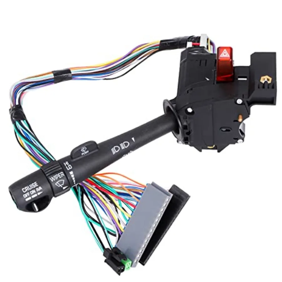 

Multi-Function Combination Switch Replacement for 1999-2002 Chevy Silverado Tahoe Avalanche Suburban GMC Sierra Yukon 26100839