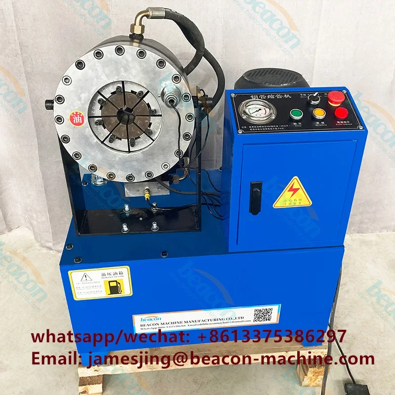 

Steel Enlarge BC-51M Hydraulic Hose Crimping Machine Pipe Press for Crimping Hydraulic Hoses Durable Hydraulic Tools