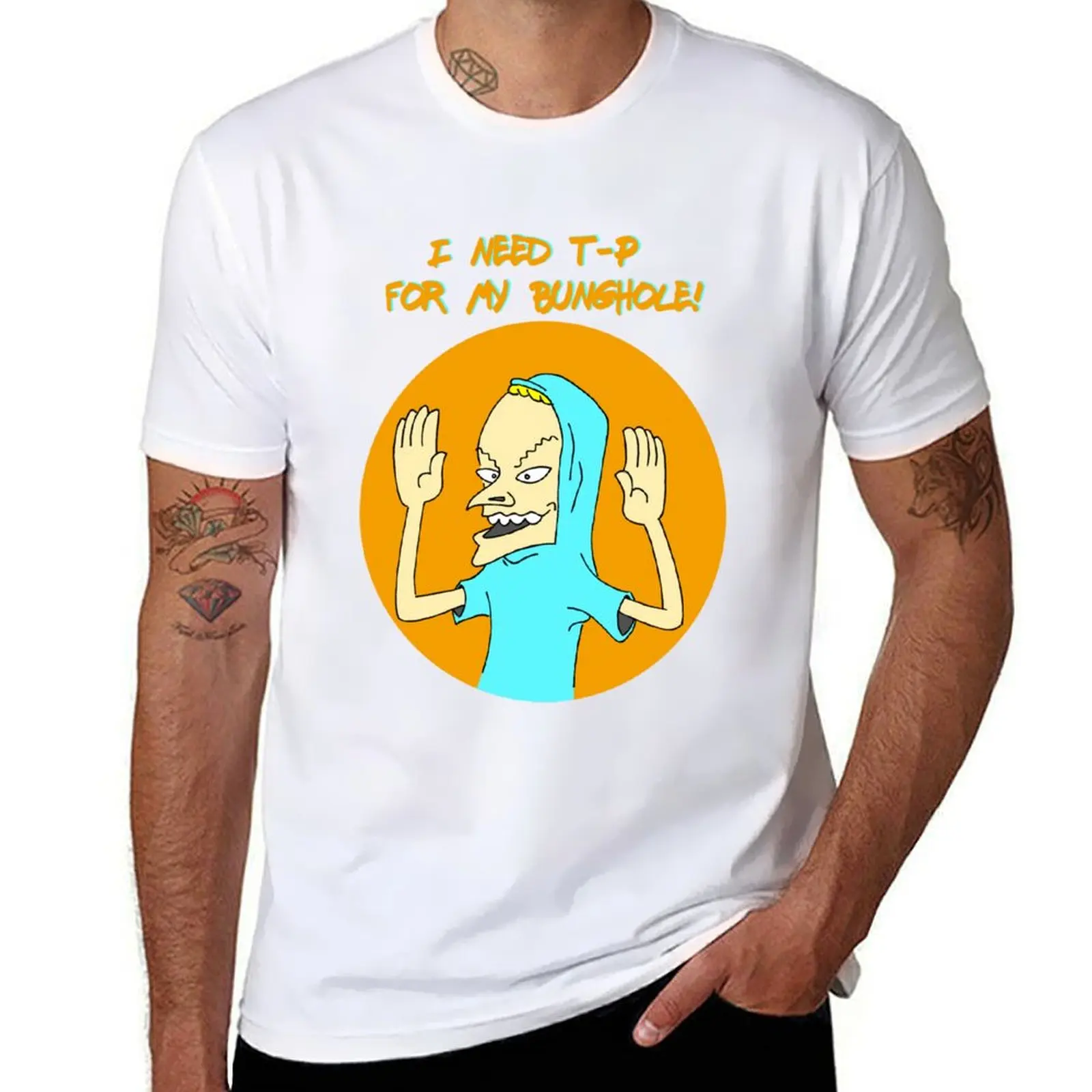 

Vintage Beavis And Butthead halloween My Favorite People T-Shirt man t shirts for men casual t shirts with prints T-Shirt