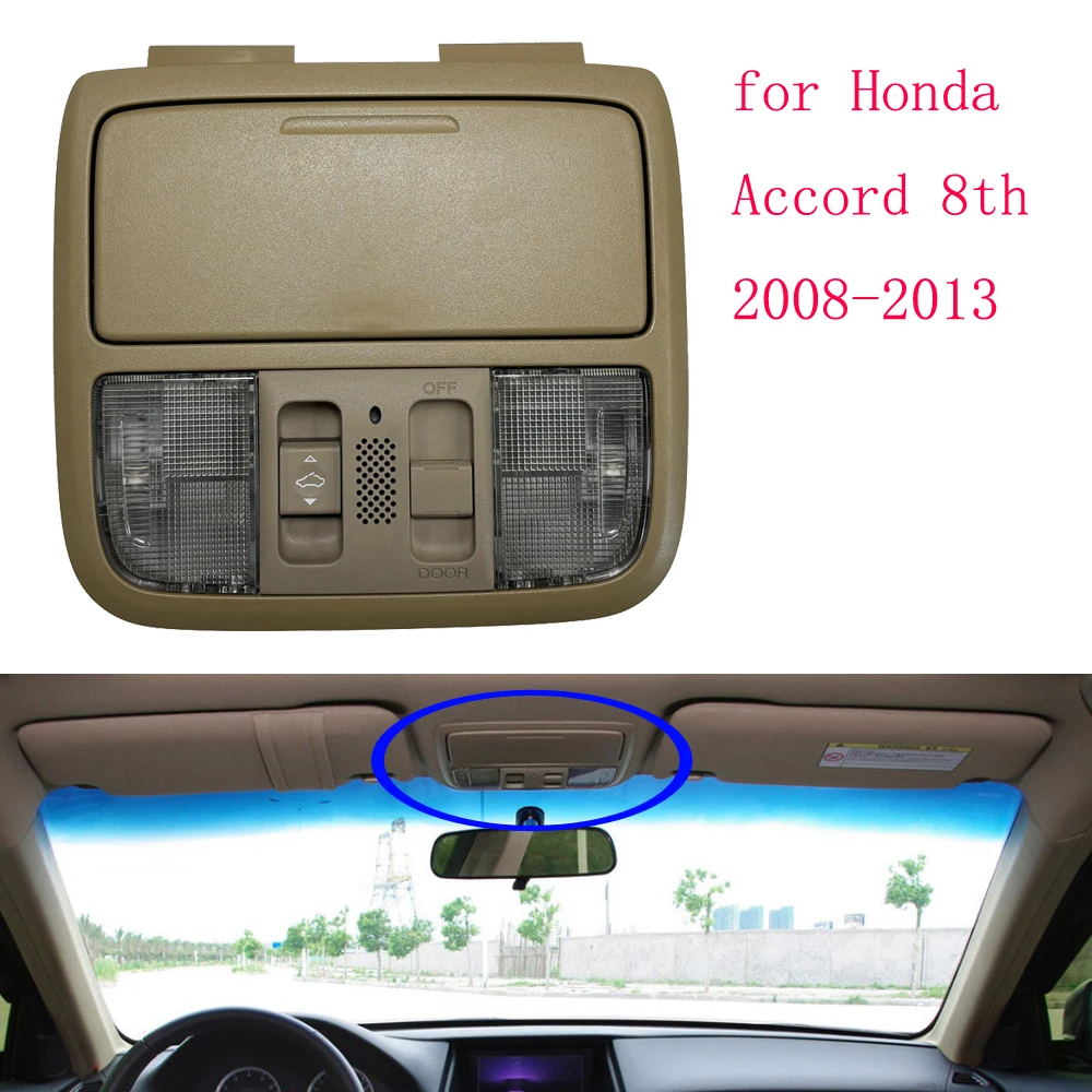 Auto parts for Honda Accord 8th 2008-2013 sunroof assembly Interior Reading light assembly Eyeglass case accessories