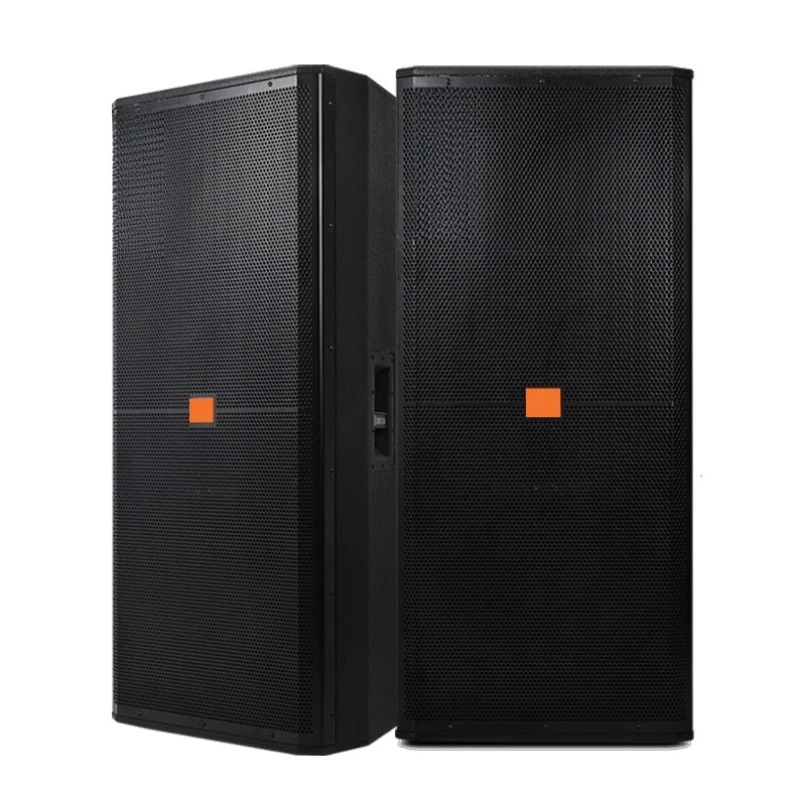 Large stage performance audio set Dual 15-inch outdoor wedding high-power speaker subwoofer