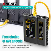 ANENG M469D Cable Tester Tracker LAN Auto Network LED Tester Ethernet Telephone Repair Tool for Circuit Breaker Finder RJ45 RJ11