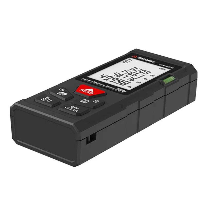 

WORTHOWN-SNDWAY 50 Meters Infrared Distance Meter Electronic Laser Ruler With Distance/Area/Volume/Self-Calibration