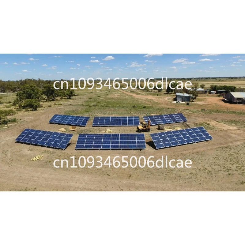 How to install ground mounted solar panels for solar energy system