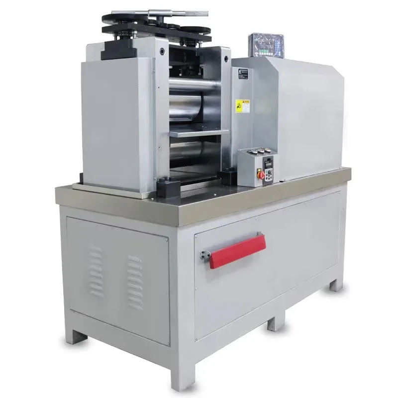 Picture 5: Deposit Price 20P 30p Metal Rolling Mill Large Gold Silver Copper Alloy Double Roll Jewelry Sheet 380V High Productivity