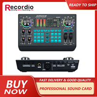 GAX-SX97 Hot Sale New Soundboard Streaming Podcast Equipment Set Broadcast Recording Game Sound Card
