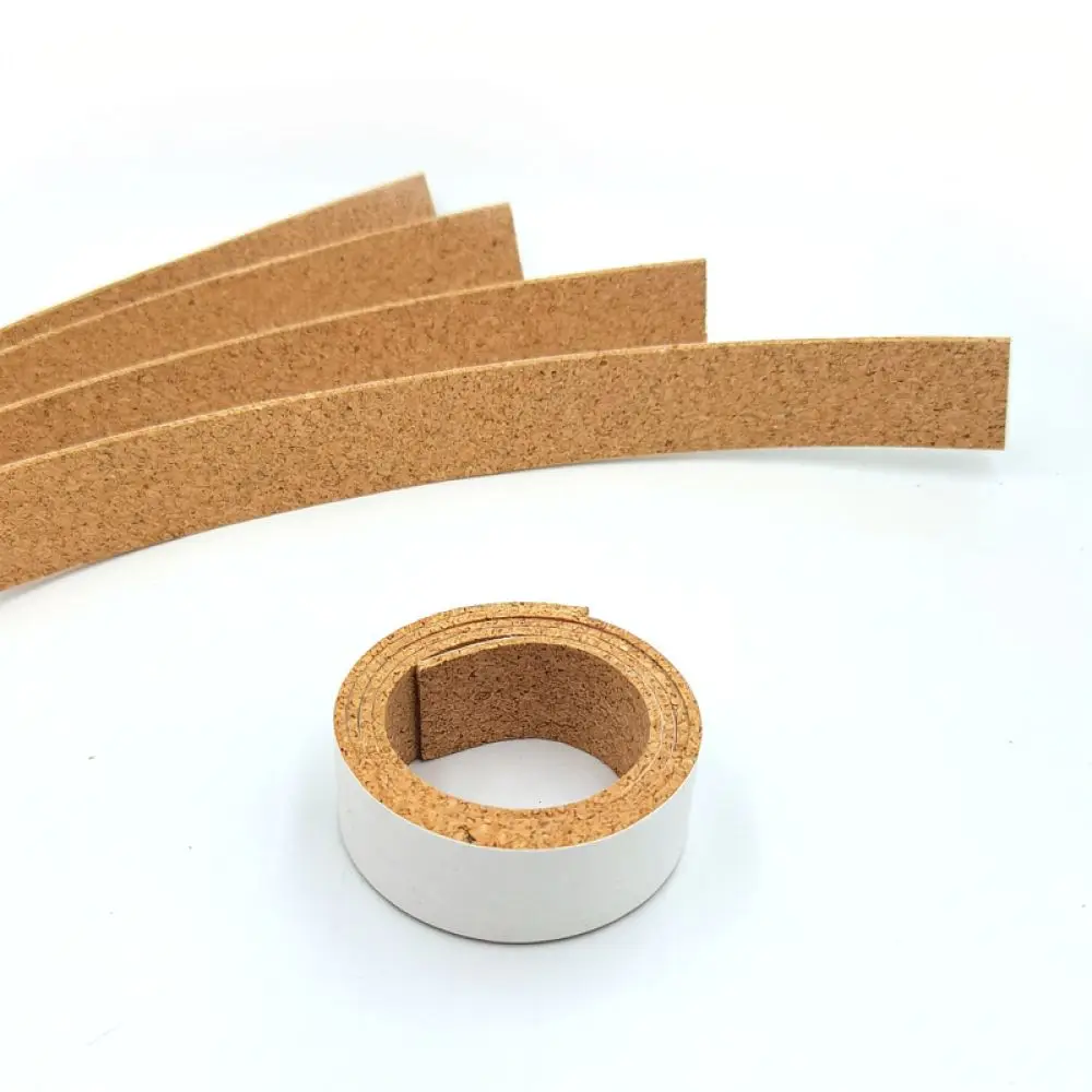 Sticky Back Cork Strip Natural Material Bulletin Board Message Wall Home Office Note Display Photo Holder Creative Decor