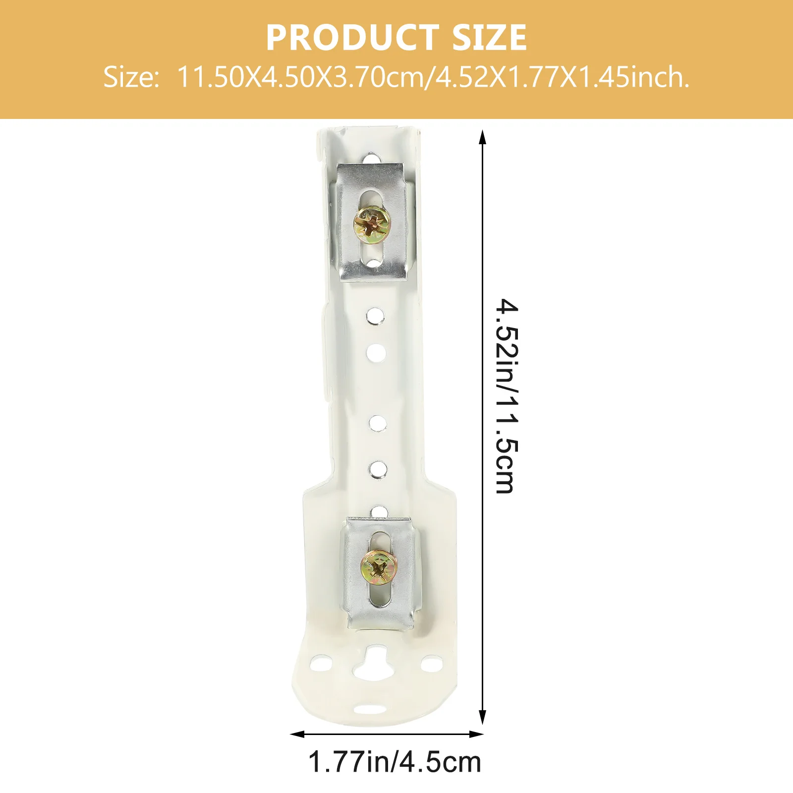6 قطعة دعامات مسار الستارة المعدنية للمنزل والمكتب والفندق ملحقات تركيب نافذة السلس أجهزة التركيب