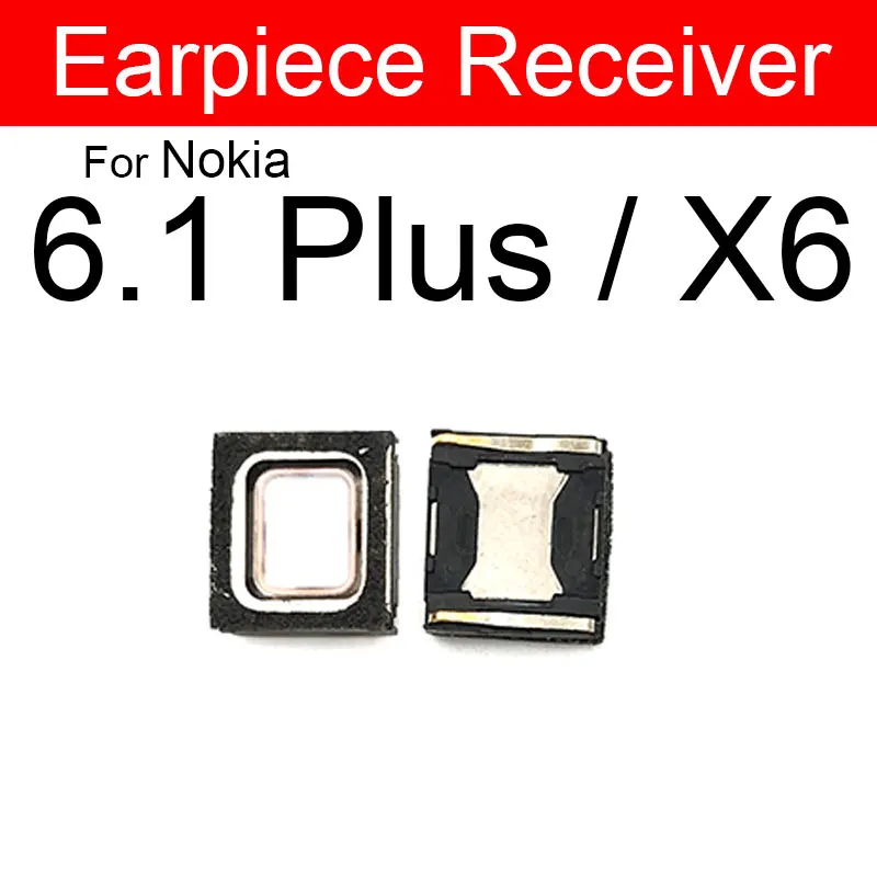 Top Earpiece Flex For Nokia 6 6.1 6.2 7 7.1 7.2 8 Sirocco 8.1 9 PureView X6 X7 X71 Plus 2017 2018 Earphone Headphone Ear Speaker