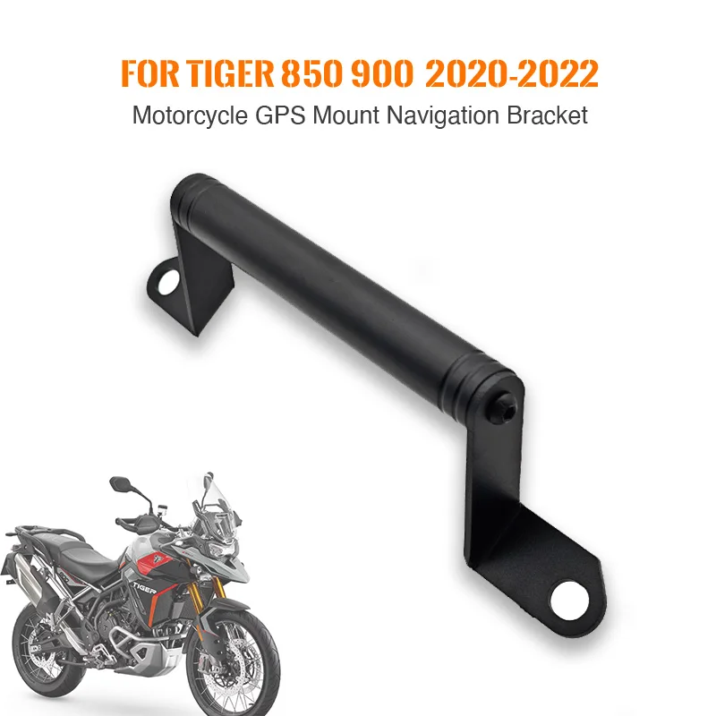 

for Tiger 850 Sports 900 GT Pro Rally 2020-2022 Motorcycle Navigation Bracket Phone Holder GPS Mount Plate Holding Bar Kit