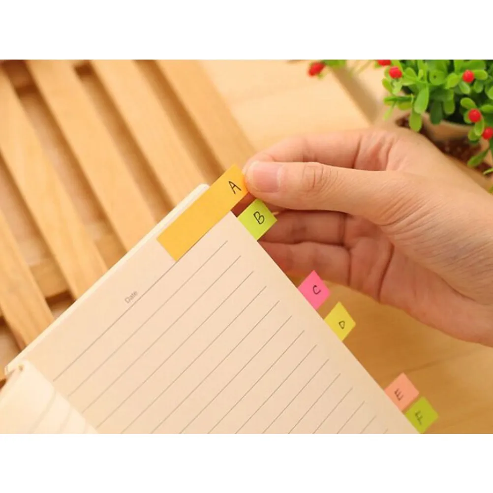 10Pcs Brown Kraft Self-Stick Notepads Memo Pads for Desk Wall Fridge Blackboard Portable Residue-Free Reusable