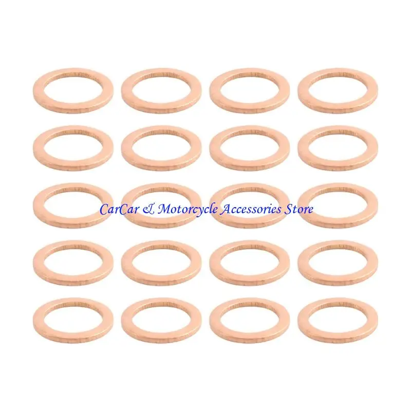 

High Performances Brass Drain Plug Washer Oil Pan Gasket Oil Drain Plug Seal 007603-014106 007603014106 for Vehicles G5AD