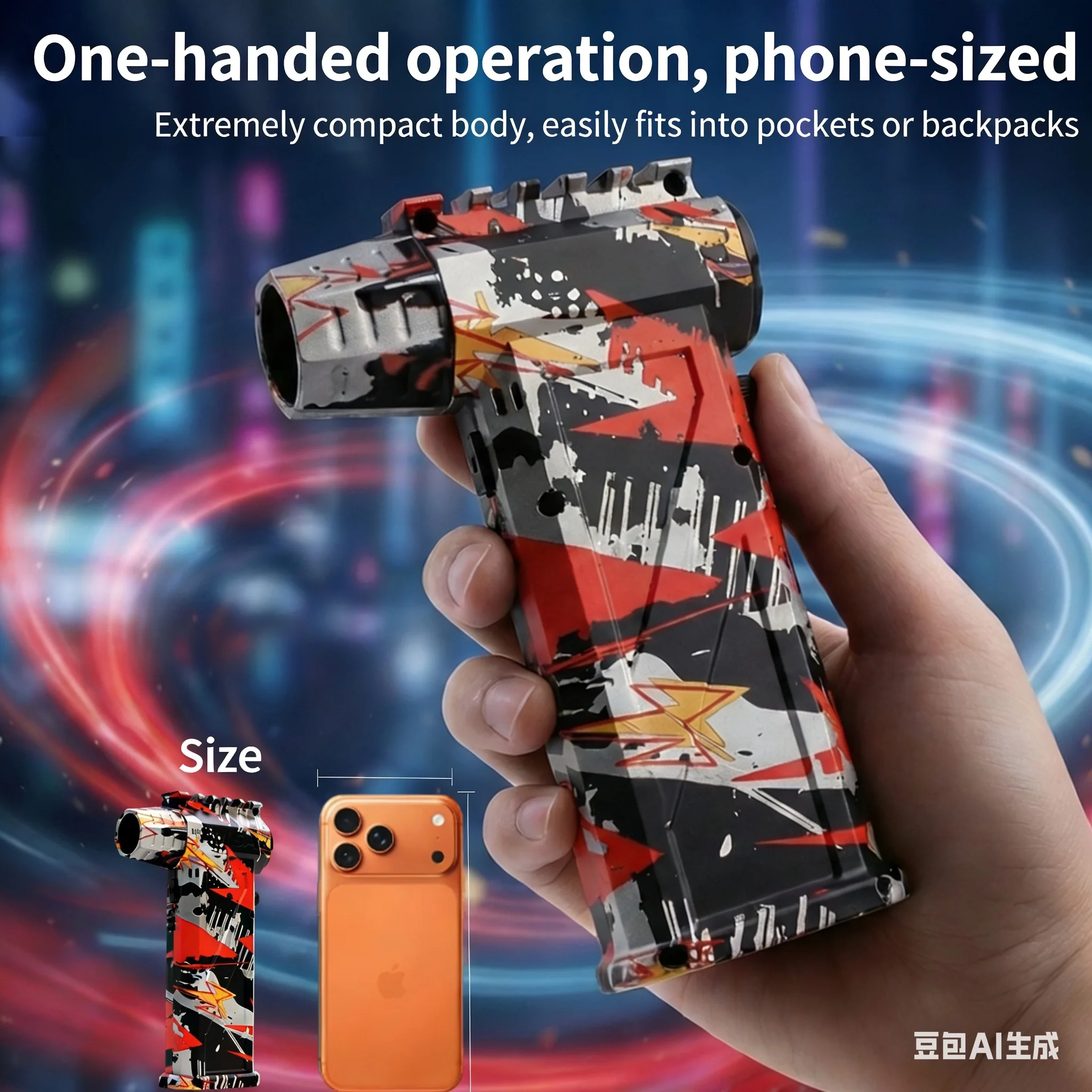 

L3 Мощный воздуходувка 200000 об/мин Бесщеточный жестокий вентилятор Пылесос Сильный ветер 53 м/с Турбоструйный вентилятор Type-C Rechargin