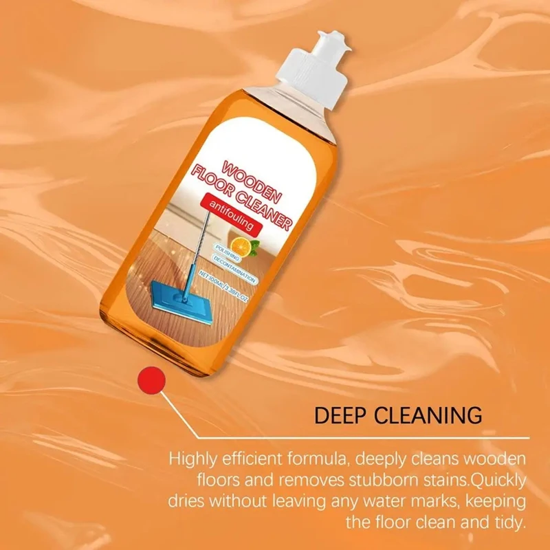 Solução De Limpador De Espuma De Assoalho De Madeira, Cuidado De Assoalho De Madeira, Poderosos Suprimentos De Limpeza Para Brilho, 100ml