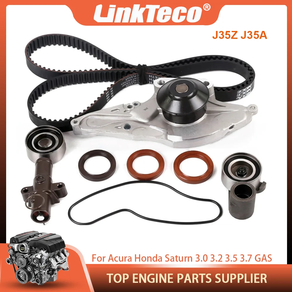 

J35A J35Z Комплект ремня ГРМ Водяной насос подходит для Honda Accord Crosstour Pilot Acura MDX RDX TSX ZDX 3.0 3.2 3.5 3.7 GAS 2003-2019 гг.