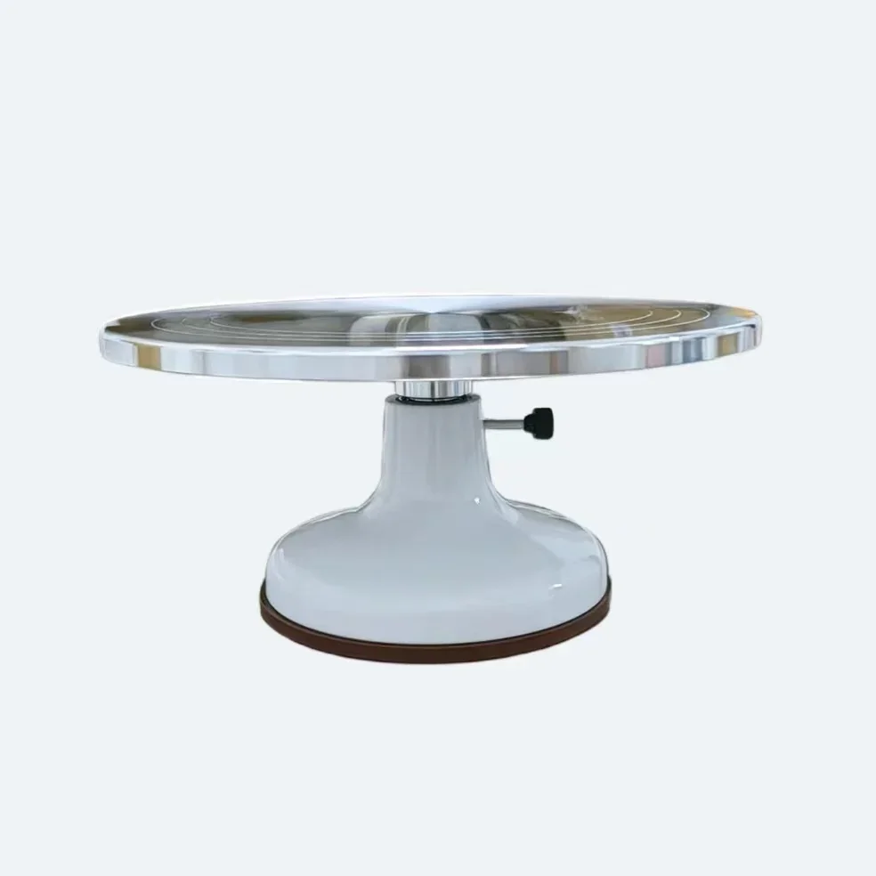 High quality aluminum alloy hard film flower mounting table, professional commercial one blade collection and mounting turntable