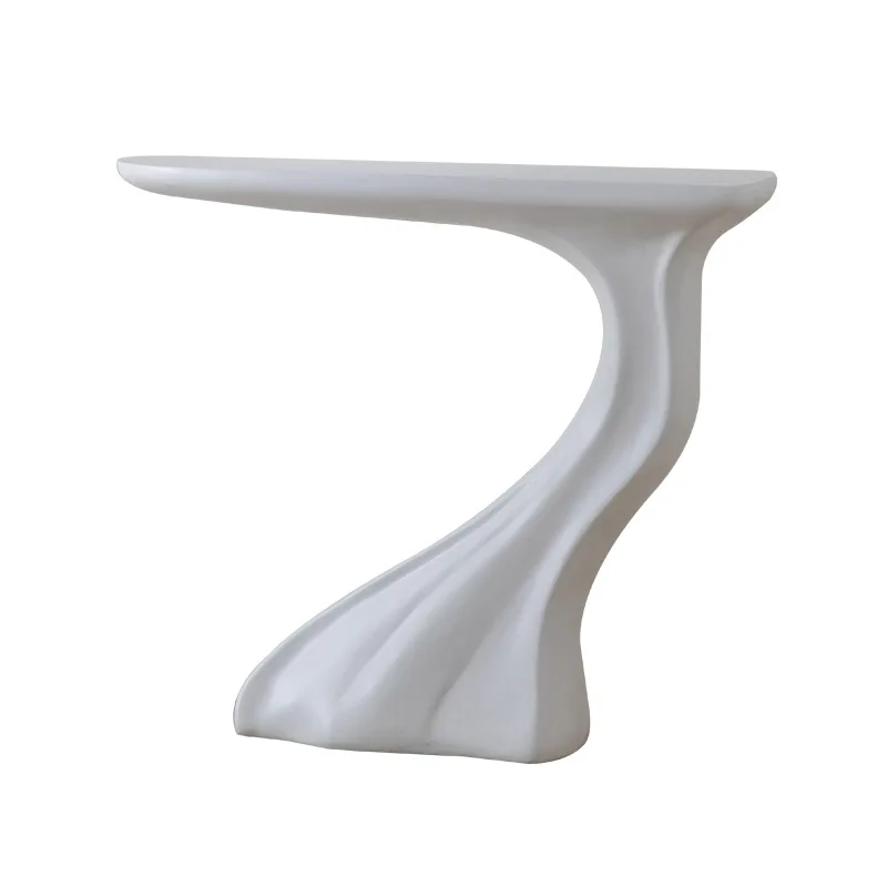 American simple entrance table Magnesium oxide bar table Very narrow entrance table Light luxury side  Living room