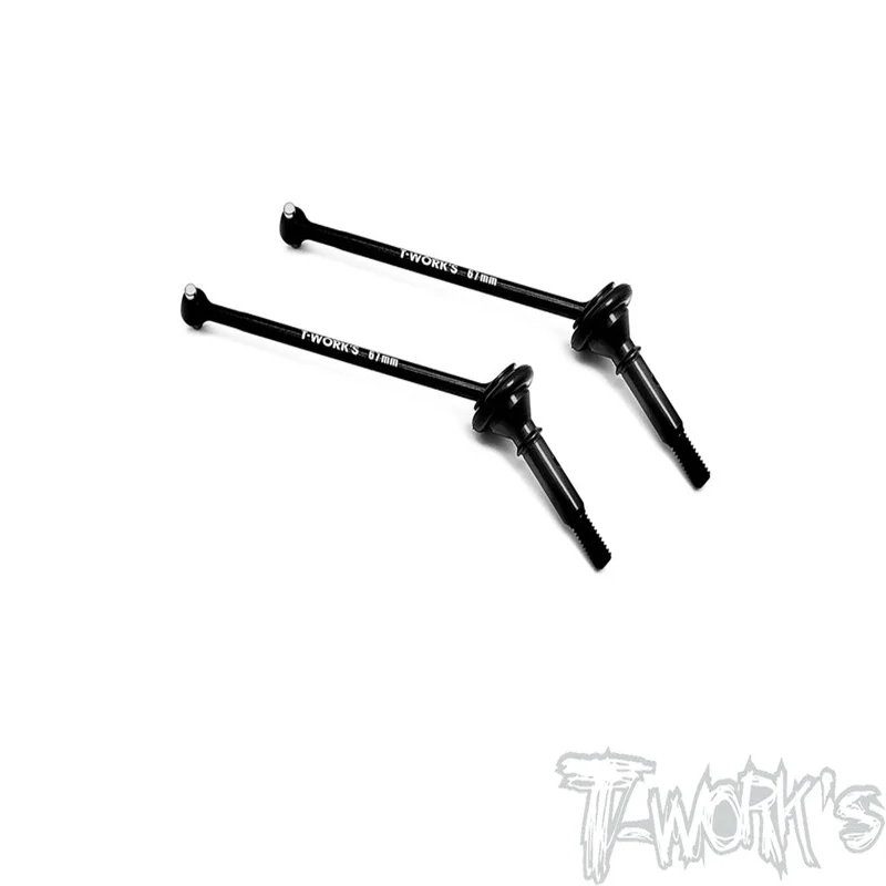 

Original T works C-22X-4-R Steel Rear CVD Set 67mm ( For TLR 22X-4 ) 2pcs.sional Rc part