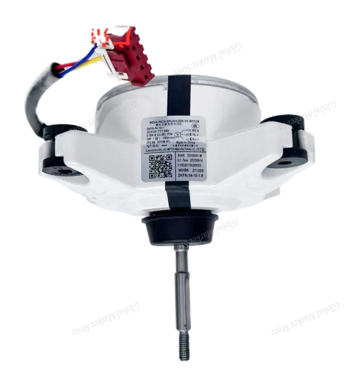 

For MIDEA air conditioning DC motor ZKFN-34-10-1 motor WZDK34-38G for RN-310-34-8 electrical machinery Accessory motors