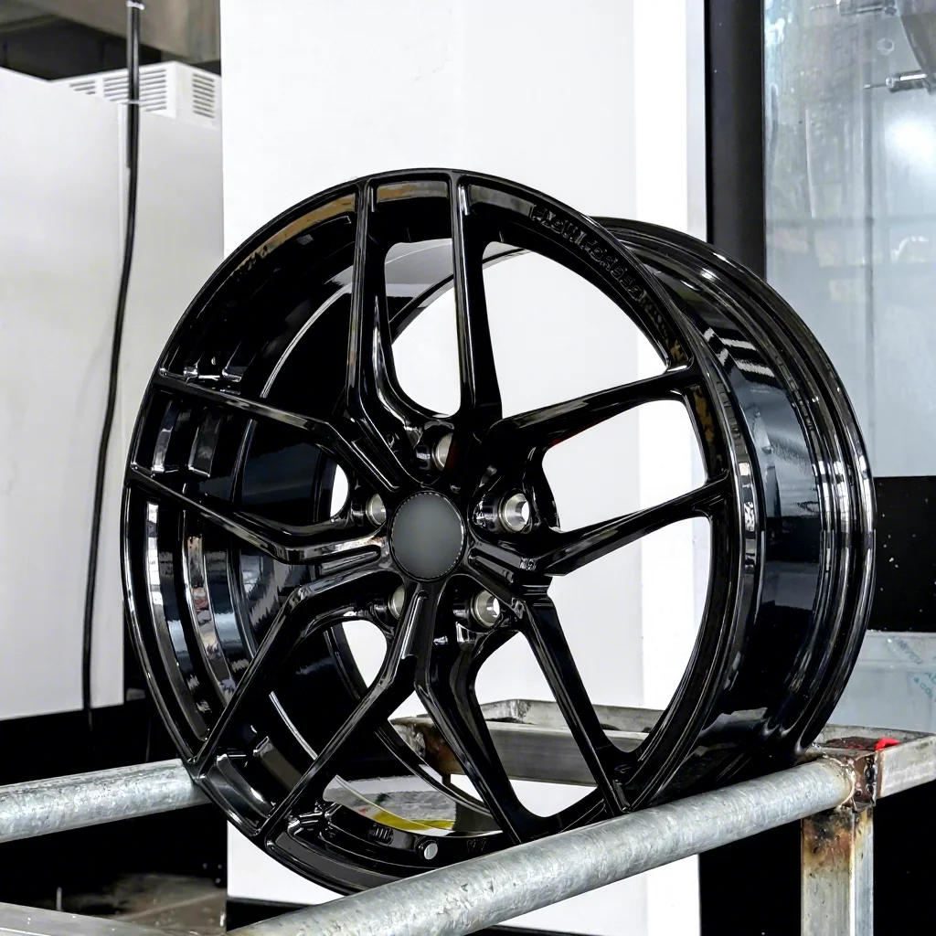 

for 18 19 Inch Concave Design 5x120 1 Piece Wheel Car Alloy Tires Forged Rims Hub Caps