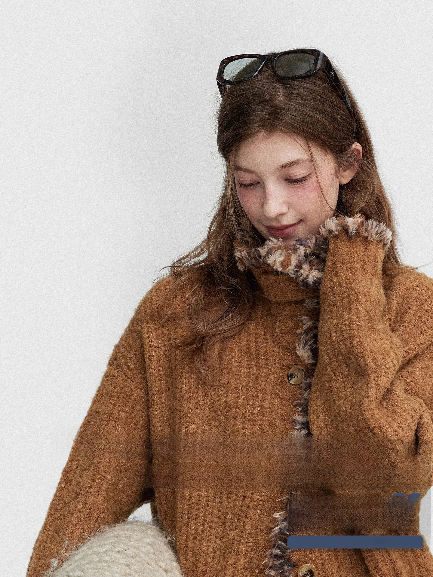 

Handmade Lazy Women's Knitted Sweater Vintage Romantic Circle Wool Yarn Spring Autumn Winter Loose Fit Comfortable Commute Sle