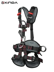 XINDA Hua Series Rock Climbing Harness Full Body Safety Belt Anti Fall Removable Gear Five-point Altitude Protection Equipment