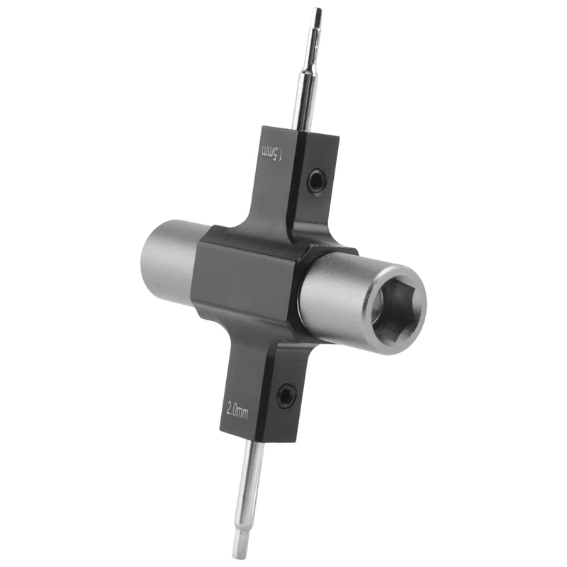 KYCOR-2X M5 Четырехгранный ключ со встроенным односторонним подшипником, отвертка 1,5 мм/2 мм, пропеллерный двигатель