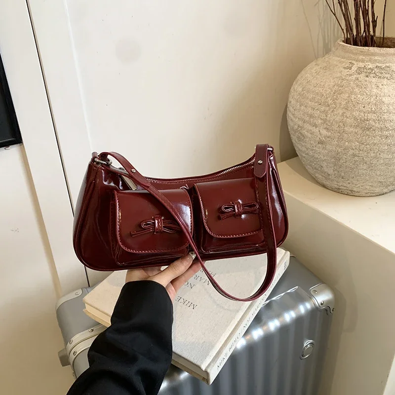 

Popular Women Messenger Bag Leather Crossbody Bag Luxury Brand Famous Designer Handbag Classic Elegant Shoulder Bag Compact