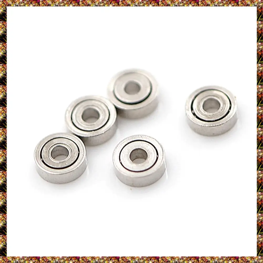 BTCL 10 قطعة 681ZZ محامل كروية صغيرة مصغرة معدنية مفتوحة مايكرو تحمل 1X3x1mm