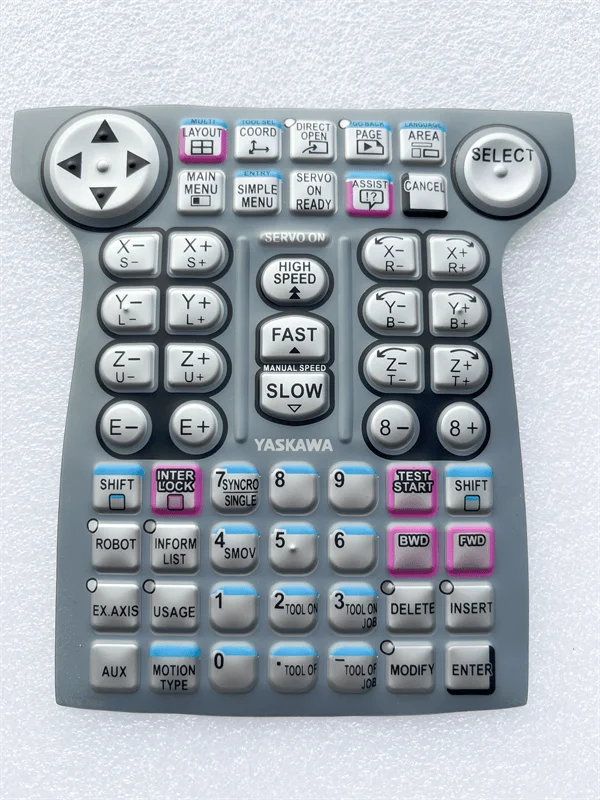 

New For YKS-700E Robot Teaching Device Keyboard Film YKS-700E Silicone Soft Material Film