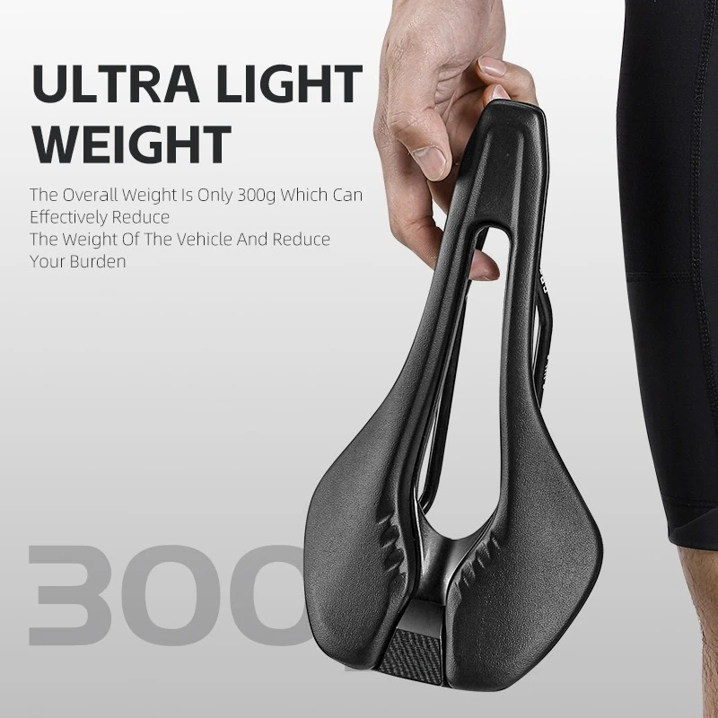 

Universal Bike Hollow Breathable Saddle MTB Road Bicycle Seat Comfortable Shockproof Cycling Saddle for Men Women