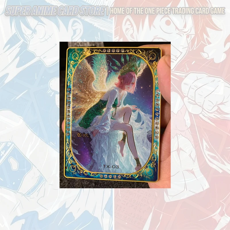 Japanese Anime ONE PIECE  Metal Holo Cards SA ZP SV BT  Nefertari D. Vivi Nico Robin Shirahoshi Vinsmoke Reiju Collectible Cards