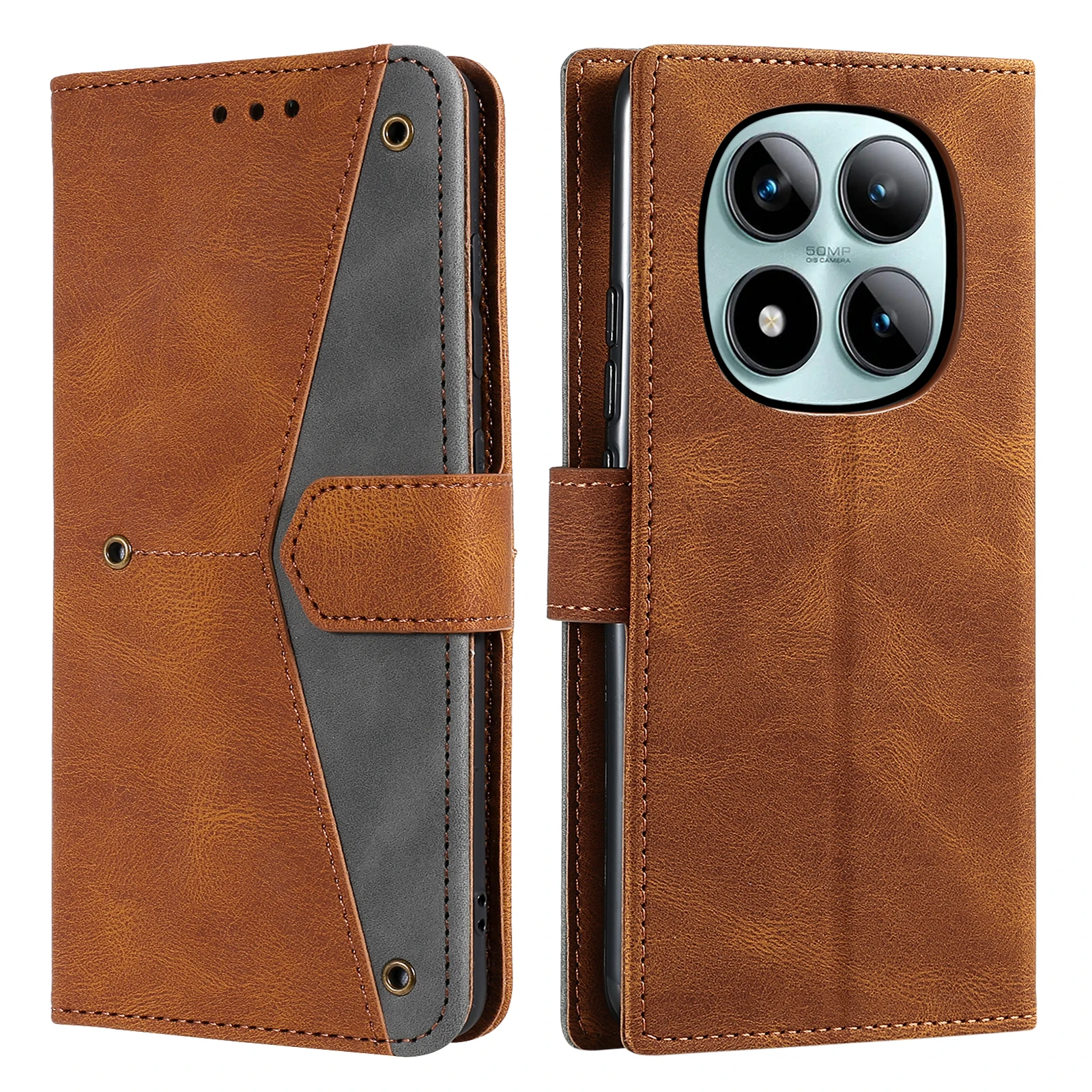 Кожаный чехол Flip Cards Solt Wallet для Xiaomi Redmi Note 15 Pro Plus 14 13 12 11 14C 13C RFID Flip Bag Pocket Book Cover