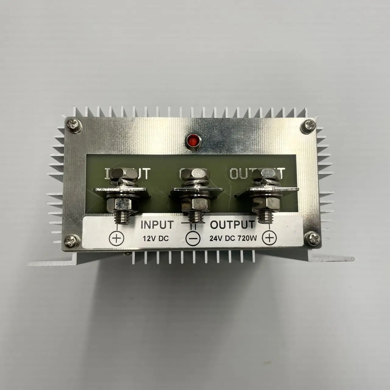 Step up Converter Regulator DC 12v to 24V 30A 720W Power Supply Adapter for Motor Car Truck Vehicle Boat Solar System