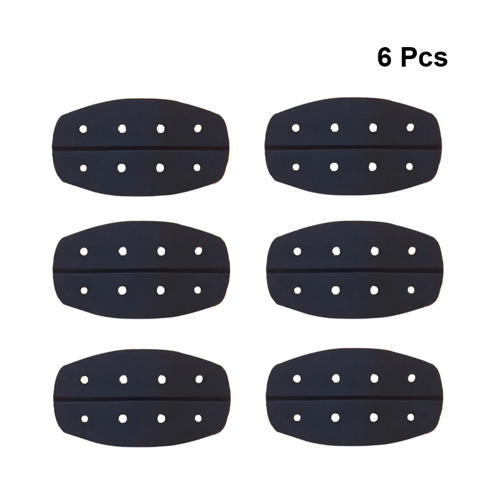 

6Pcs Non-Slip Silicone Shoulder Pads Breathable Lightweight Comfortable Shoulder Broadening Enhancer Invisible Strap Gasket