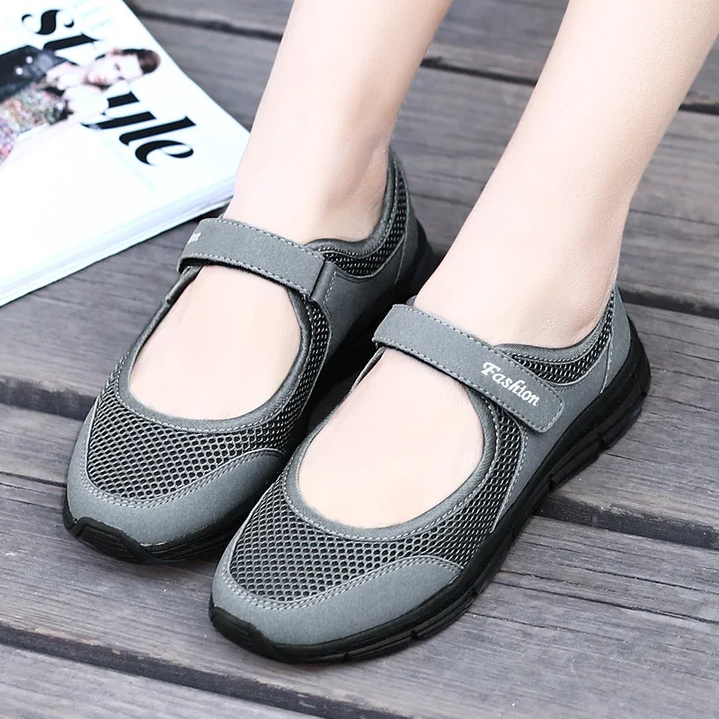 Women Flat Casual Shoes Fashion Breathable Mesh Tenis Feminino Shoes Women Sneakers Summer Ladies Boat Shoes Zapatos Para Mujer