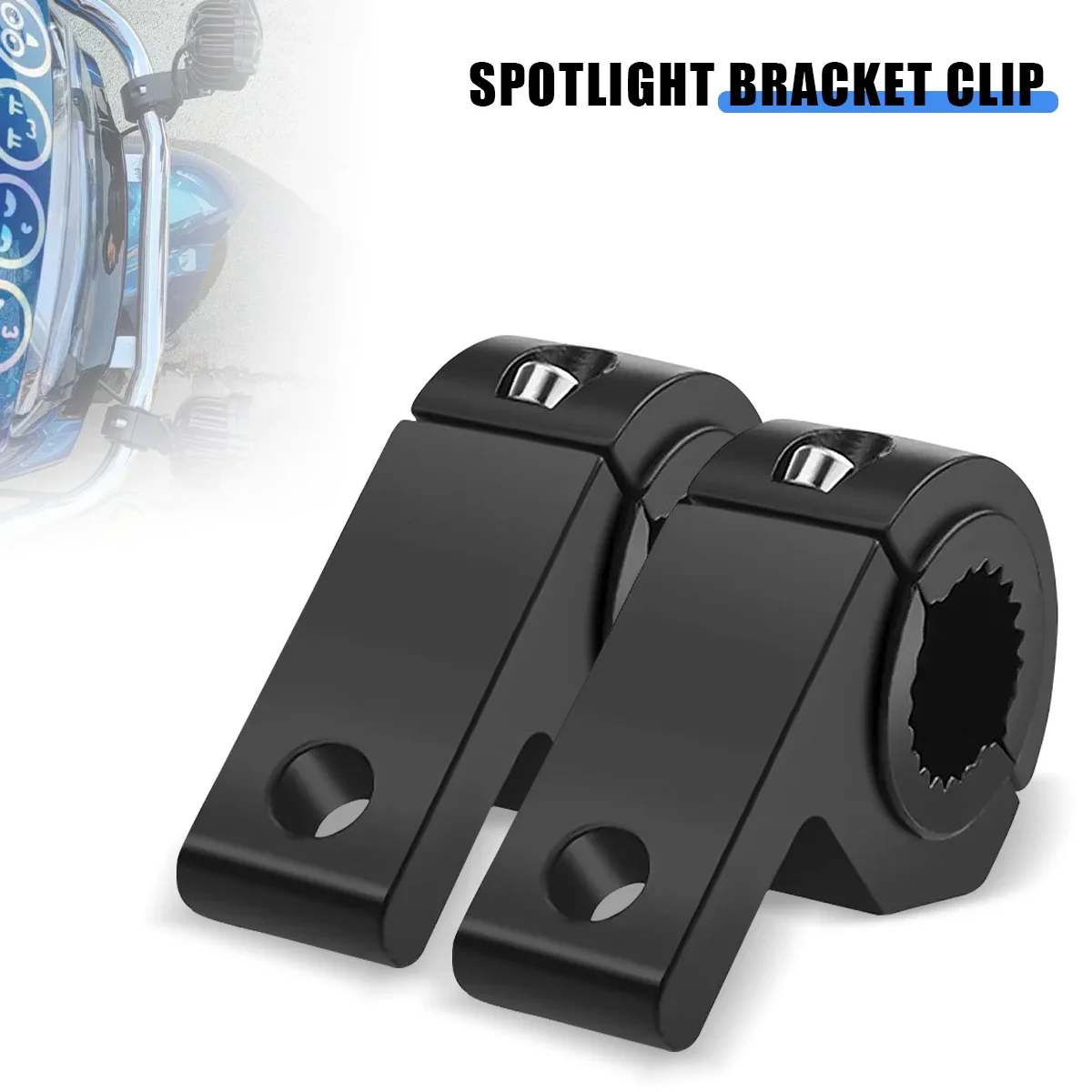 1/2/stücke Universal Auto Motorrad Scheinwerfer Schellen Klammern Rohr Clamp Kit Für Lkw Auto ATV Motorrad Led Arbeit Bar lampe Halterung