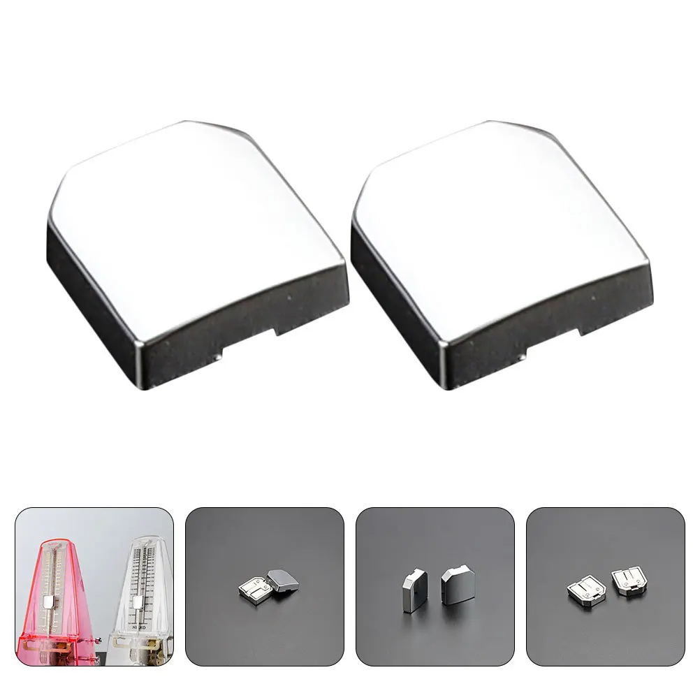 

2Pcs Violin Metronome Slider Metal Slide Block Replacement Part Stable Performance Metronome Accessories Instrument Accessory