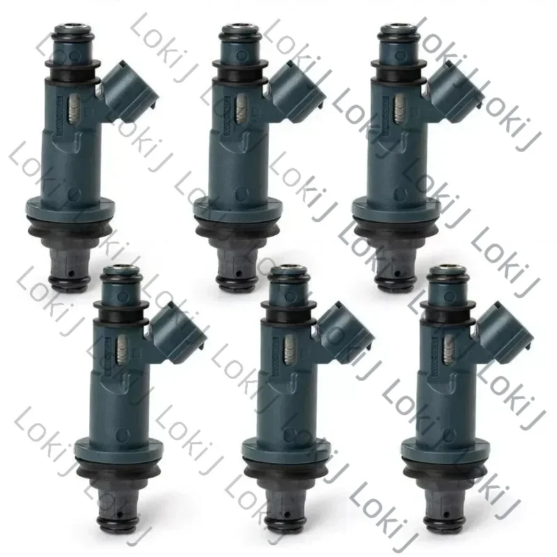 6PCS Fuel Injector 23250-0A010 For Toyota Solara Sienna Highlander Lexus RX300 23209-20020 23250-20020 