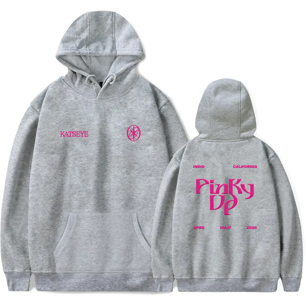 Katseye Hoodie New Merch Pinky Up Men Women Fashion Hooded Sweatshirt Unisex Trend Hip Hop Long Sleeve Pullovers