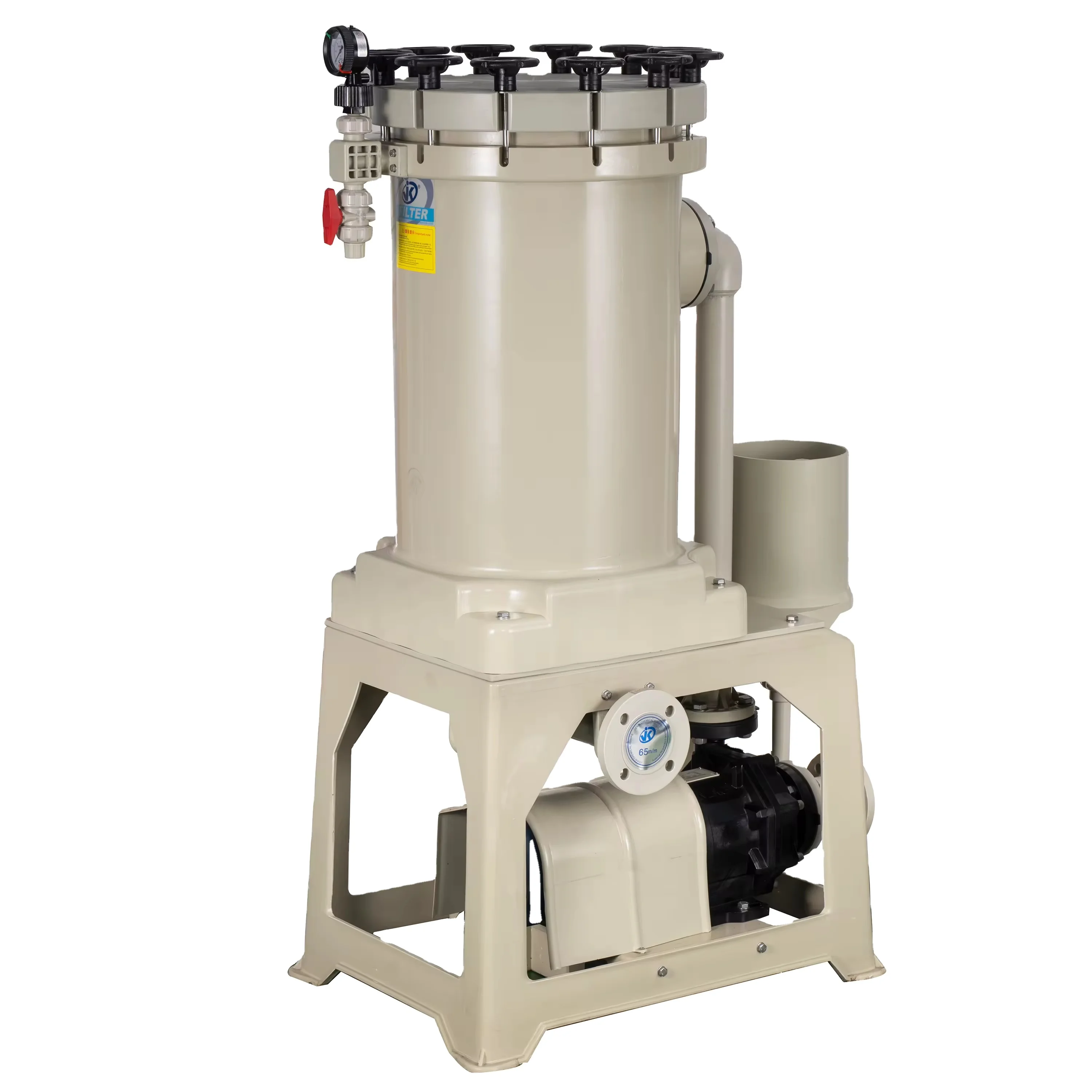 

Горячая распродажа: Химический фильтр MK из PPH/PVDF, кислото- и щелочестойкий, интегрированный насос для гальванической промышленности, 50000 л/час