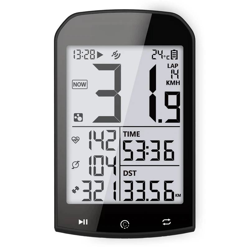 GPS Bicycle Computer Cycling Speedometer Bluetooth 5.0 ANT Ciclismo Speed Meter for Garmin Zwift Bike Accessories