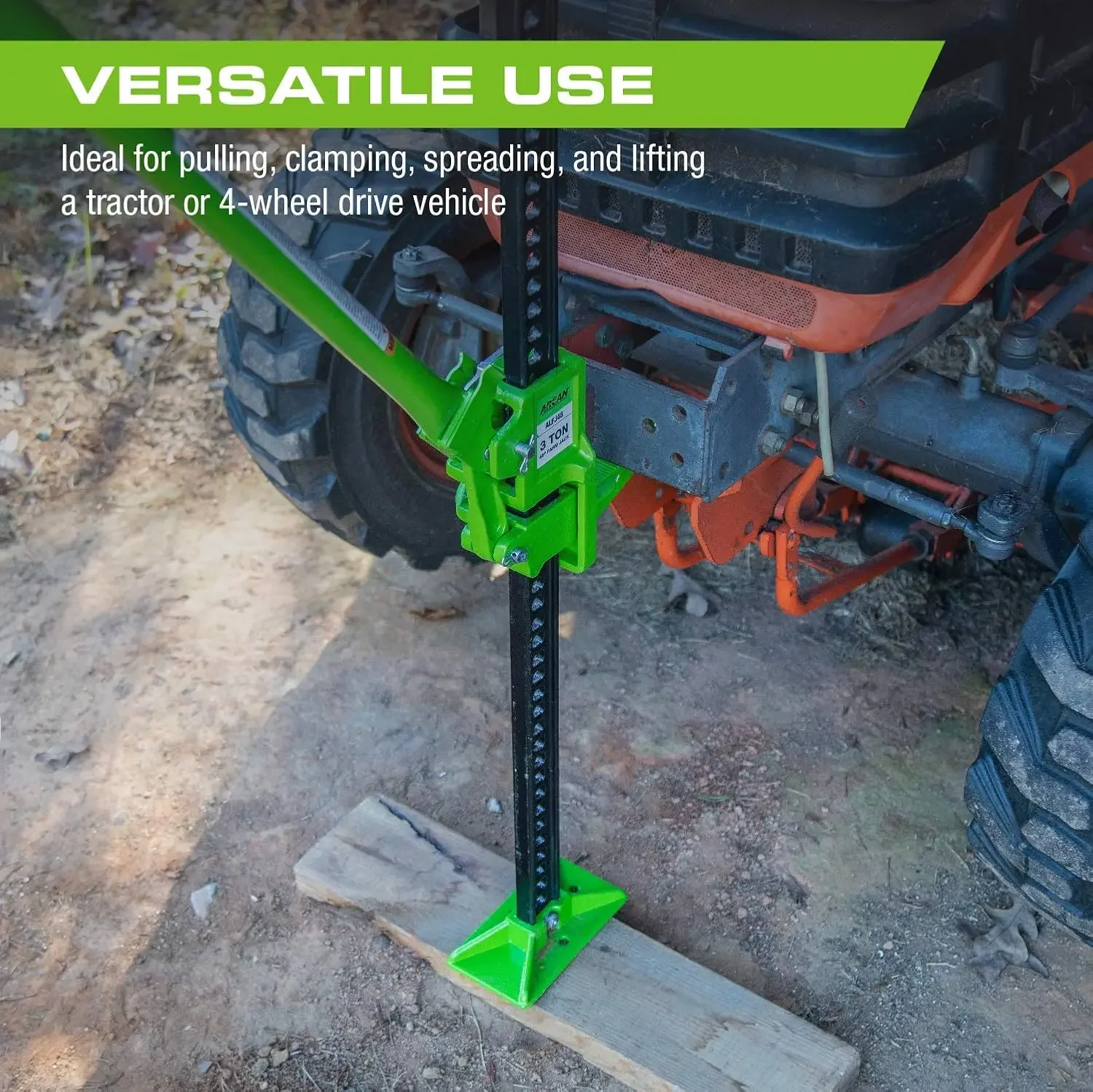 Ferramentas Cric agrícola resistente de 48 polegadas com design de catraca (ALFJ48)