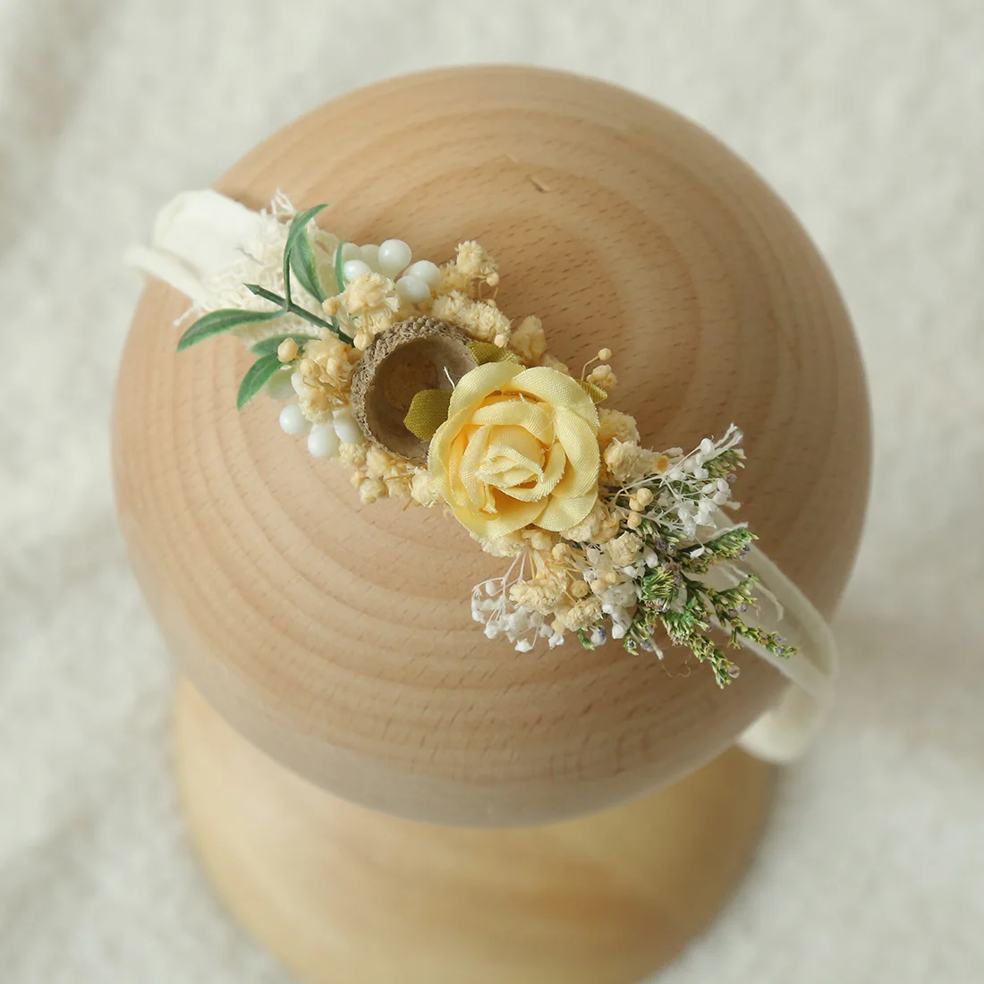 عصابة رأس للفتيات حديثي الولادة للتصوير الفوتوغرافي لالتقاط الصور